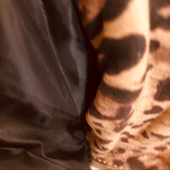 Kidpik Leopard Jacket with Removable Faux Fur Collar - Picture 6 of 6